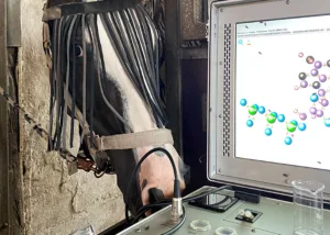 Sienna beim Metavital-Scan